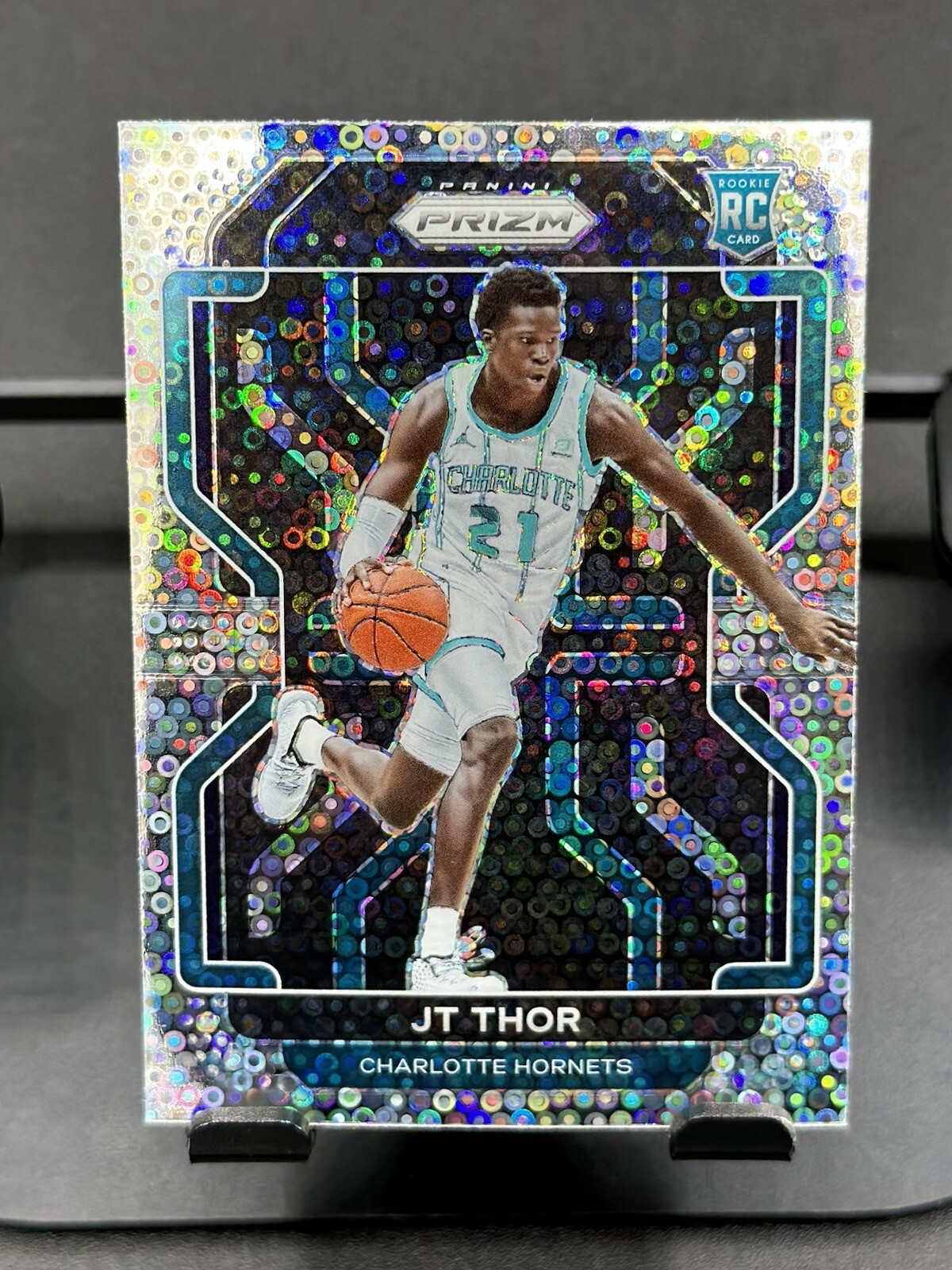 2021-22 Panini Prizm Disco JT Thor RC #272 Charlotte Hornets