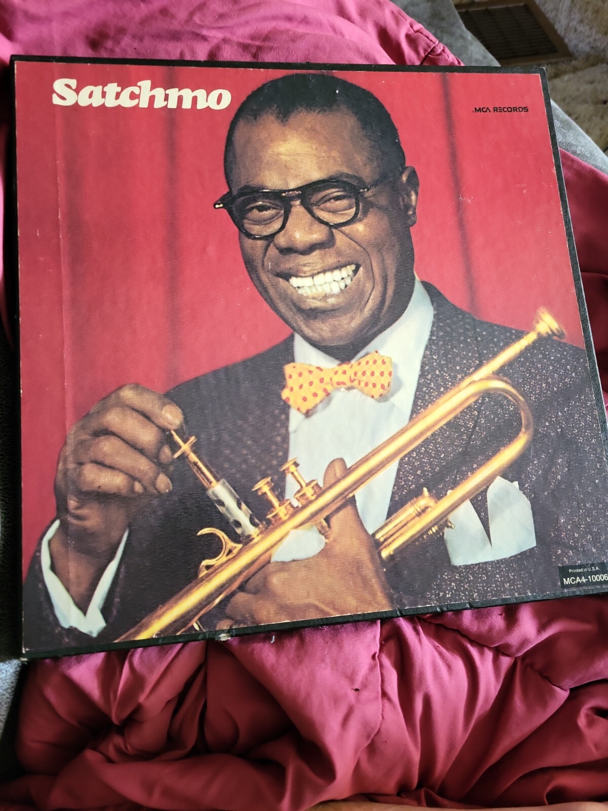 Satchmo A Musical Autobiography Of Louis Armstrong 4 LP Box MCA410006