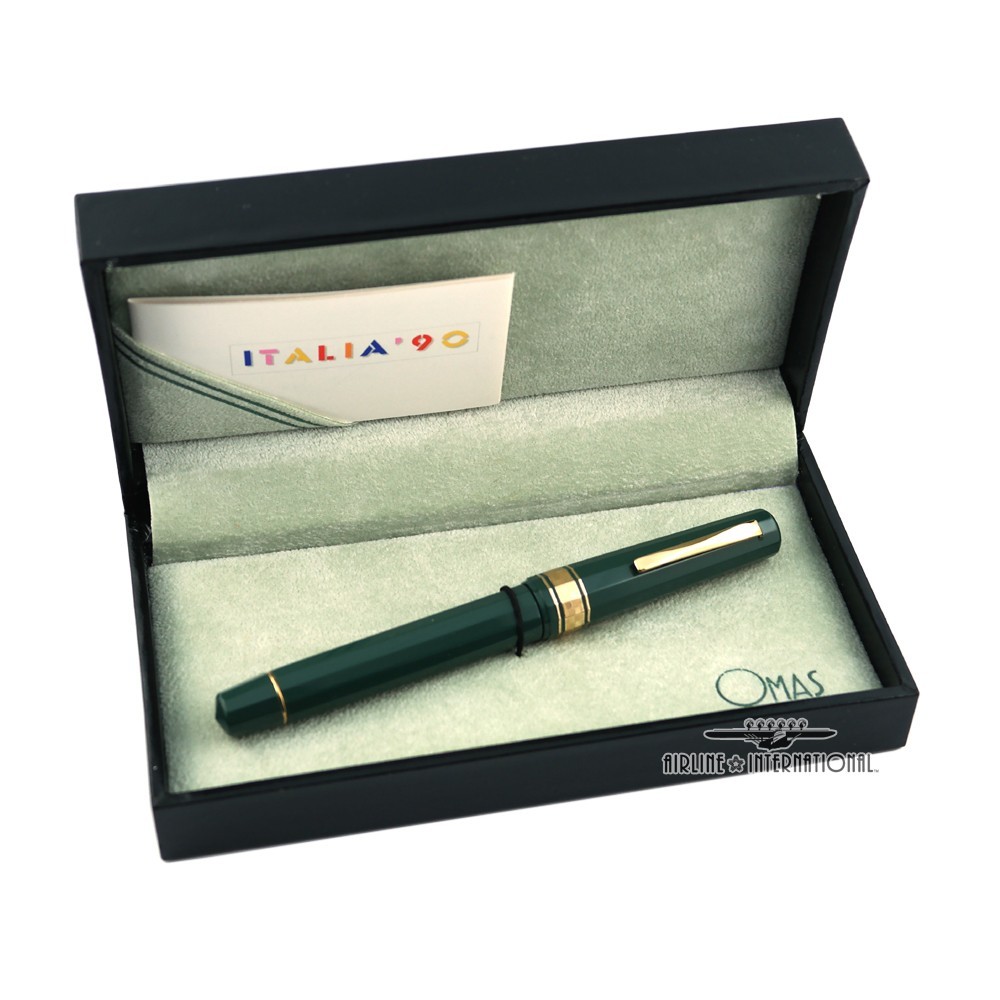 OMAS 1990 WORLD CUP SOCCER CHAMPION ITALIA FOUNTAIN PEN | eBay
