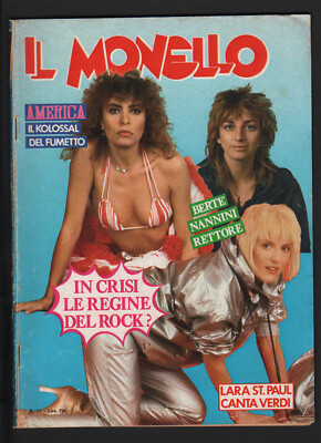 IL MONELLO 17/1982 LOREDANA BERTE' GIANNA NANNINI RETTORE GIGI RIVA PHOEBE CATES