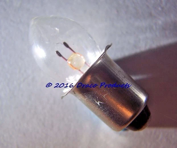 2X SET KPR118 KPR18 (K18) Krypton Flashlight Miniature Bulb 7.2V  Lamp 6D Cell - Image 2 of 3