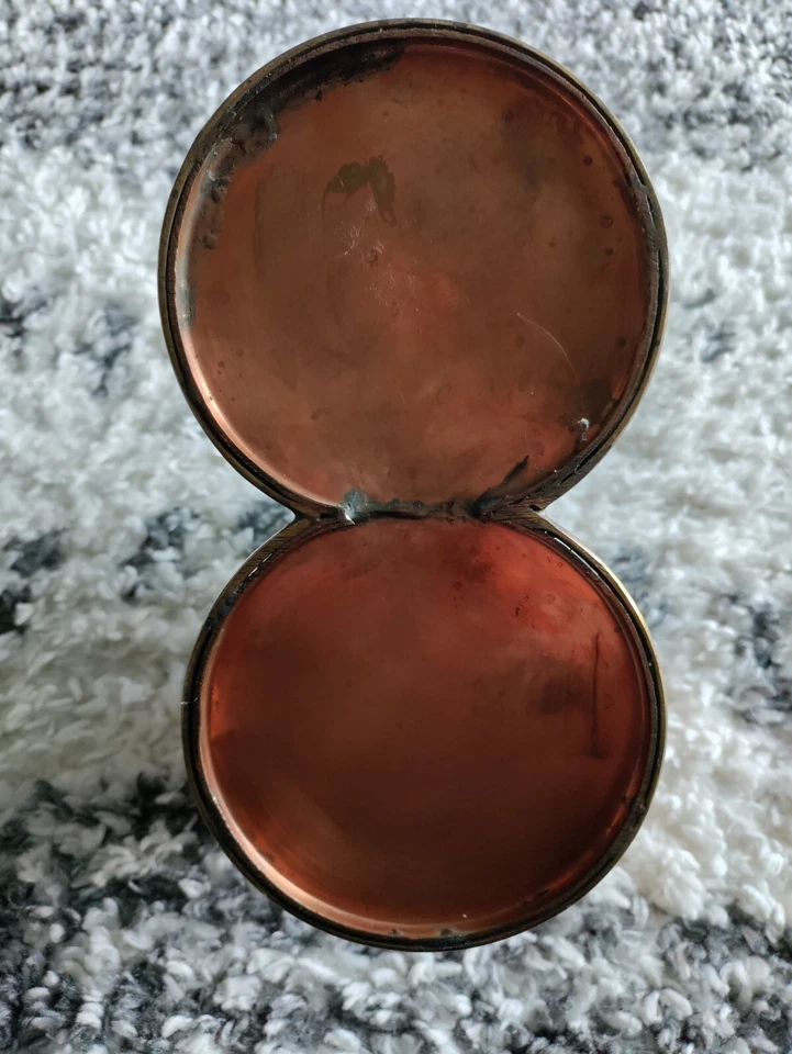 Enfriador/portador de vino de cobre y latón Foto 3 de 4