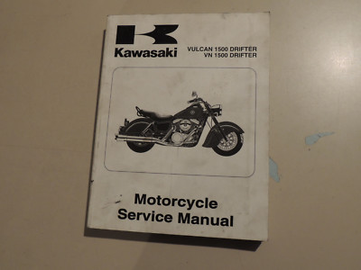 Werkstatthandbuch Repair manual Kawasaki VN1500 Drifter 1999  (Englisch)