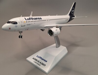 Airbus A320-271N Lufthansa Reg: D-Ainx mit Ständer - JFOX JF-A320-049 1/200