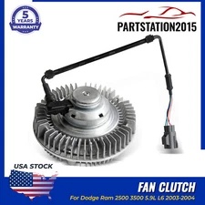 FOR 03-04 Dodge Ram 3500 5.9L L6 Engine Cooling Fan Clutch Electric Radiator