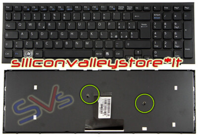 Tastiera Italiana SONY Bianca Con Frame Per Notebook VPC-EB (PCG-71313M)