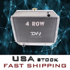 4 Row Radiator For 1966-79 Ford F100 150 250 350 450 Bronco Truck 2.8-7.5L l6 V8