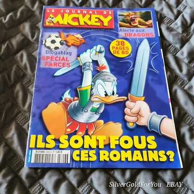 2006 Le Journal De Mickey Disney French Comic Magazine No. # 2806