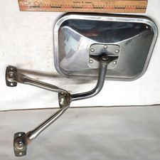 Vintage Truck Mirror - Towing Camper Side Mirror - W Brackets Vintage Truck Mirror - Towing Camper Side Mirror - W Brackets