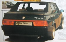 ALFA ROMEO 75, Original Y2 2000 CSC Buyer's Guide magazine article