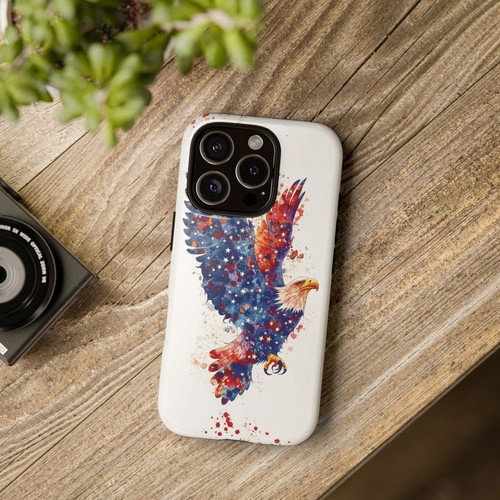 Bald Eagle USA Stars - Phone Ink Case for iPhone, Galaxy, Pixel - Picture 5 of 281