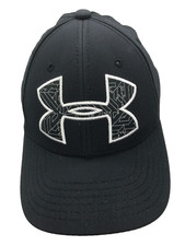Under Armour Fitted Youth Black Embroidered Baseball Cap