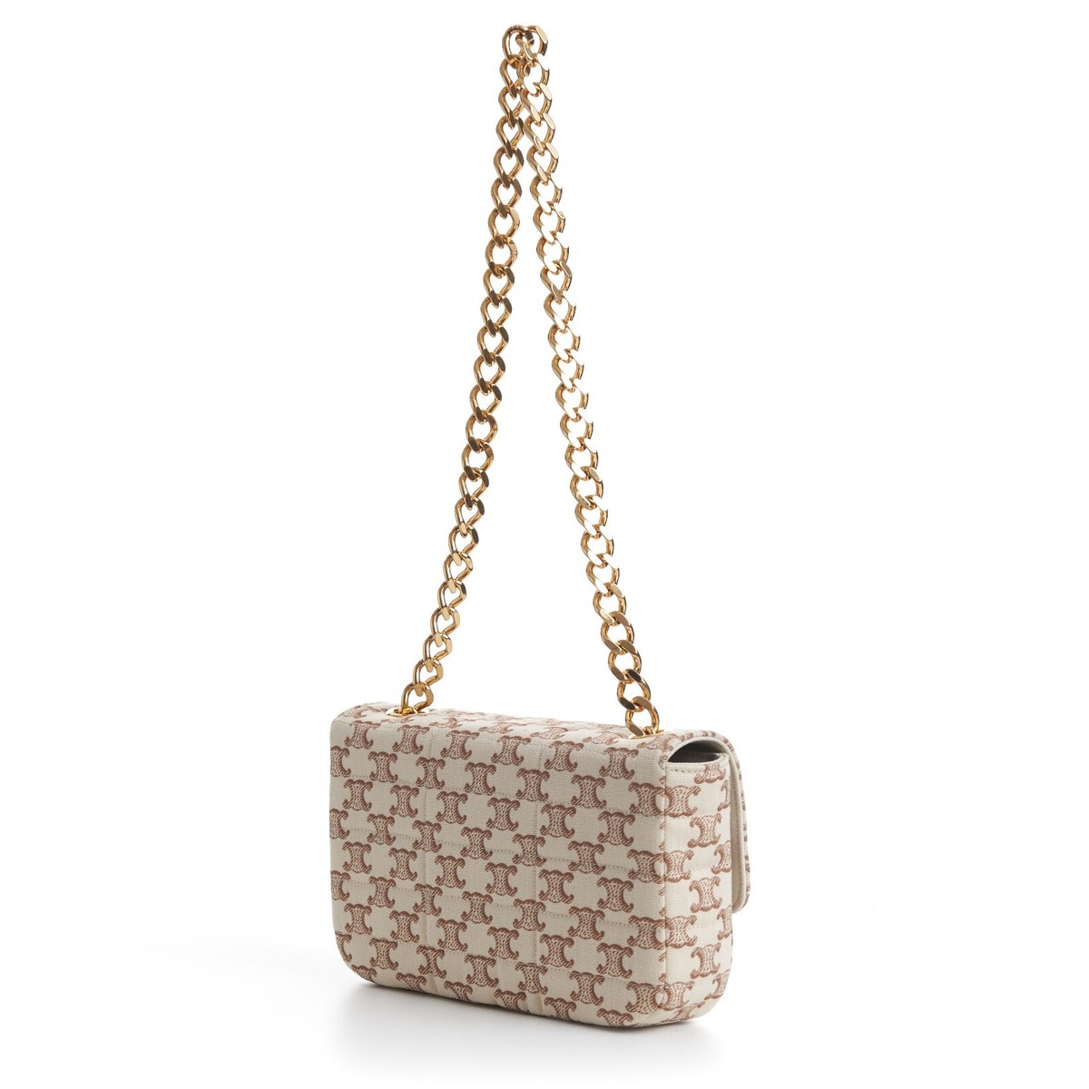 CELINE 3500$ Chain Shoulder Bag - Matelasse - Triomphe