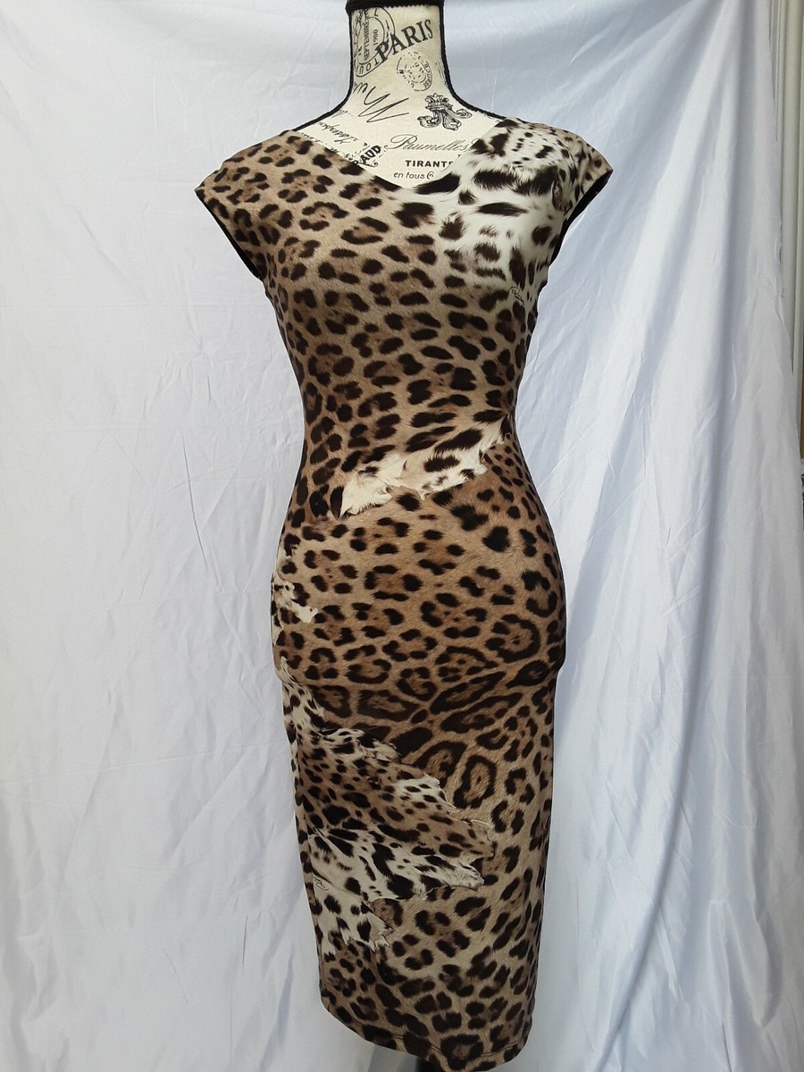 ワンピース ROBERTO CAVALLI LEOPARD DRESS Roberto Cavalli leopard-print Long Dress | FARFETCH