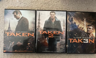 Taken: 3-Movie Collection (DVD) Movies + BONUS Digital movie