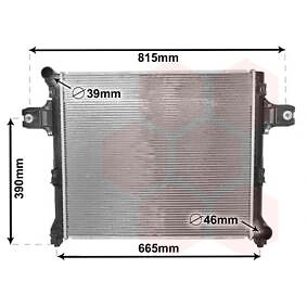Radiateur 3.0L CRD Jeep Grand Cherokee anti surchauffe WH