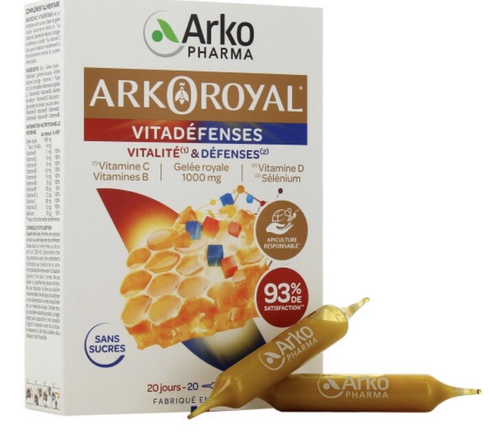 Complément alimentaire gelée royale sélénium pour booster l'immunité