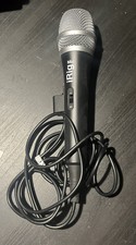 Microphone Ik Multimedia Irig - Dual Mini-jack Connector - Handheld Or Stand