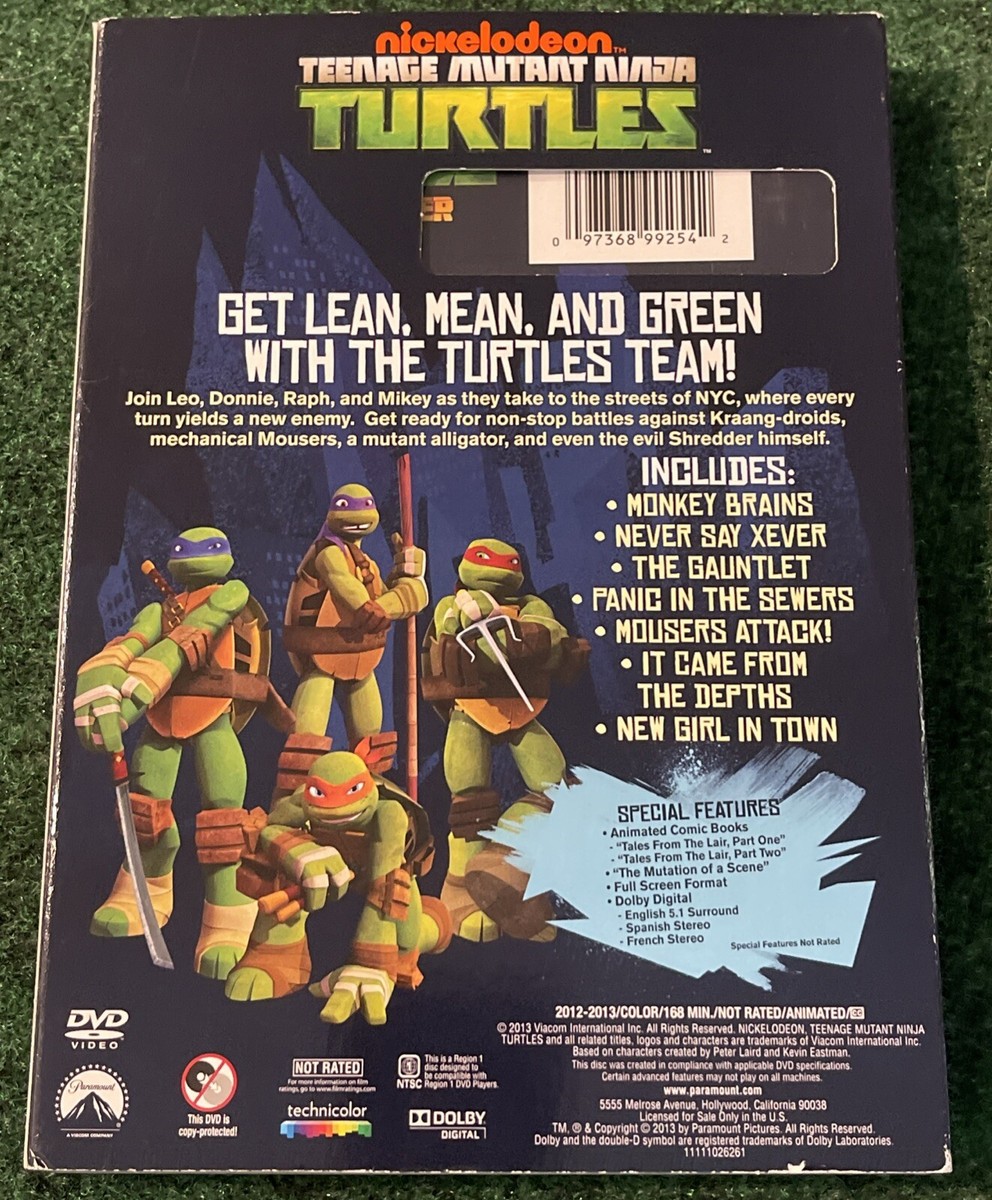 Teenage Mutant Ninja Turtles: Enter Shredder (DVD, 2012) Poster