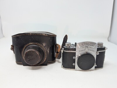 Vintage EXA Jhagee Dresden 35mm Camera Just Body & Case  (190)