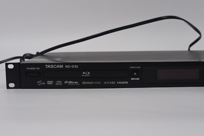 新品純正リモコン付　TASCAM ブルーレイプレイヤー　BD-01U BD-01U | Blu-ray player | TASCAM - United States
