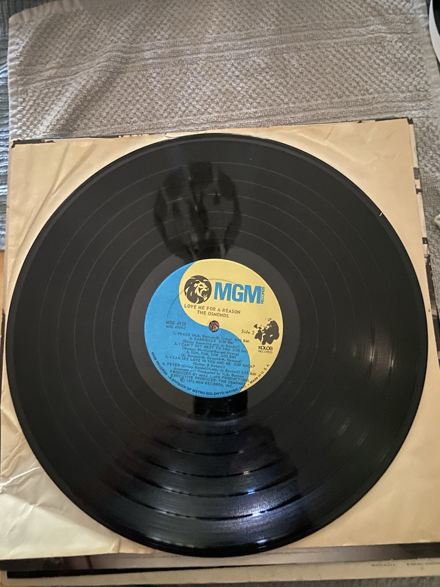 33 LP Vinyl Album Record The Osmonds 