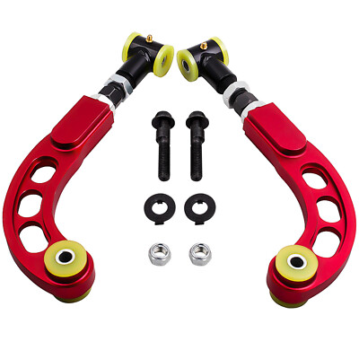 Adjustable Rear Camber Arm Kit + Front Camber Bolts For Scion TC 2005-2010
