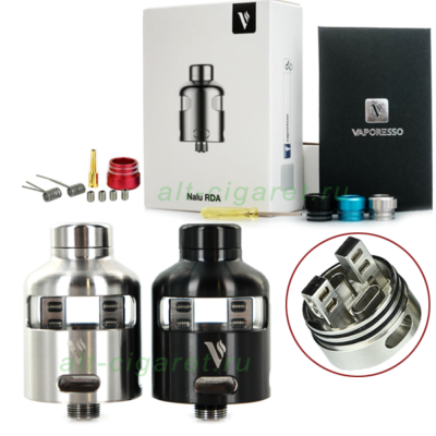 Vaporesso Nalu RDA Vaping Dripper Tank Cloud Chaser Rebuildable Dripper  Atomiser | eBay UK