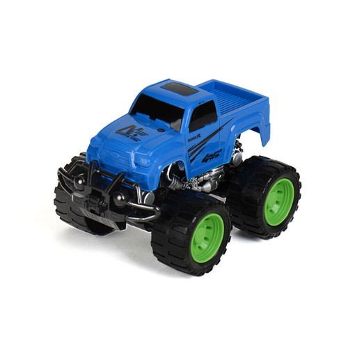 2PCS Push and Go Vehicle Friction Powered Big Wheel Monster Trucks Kids Toy Gift - Picture 8 of 17