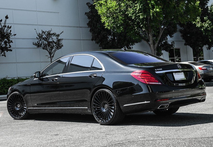 22” RF23 Wheels For Bentley Flying Spur Continental GT 22x9 / 22x10.5 Black 