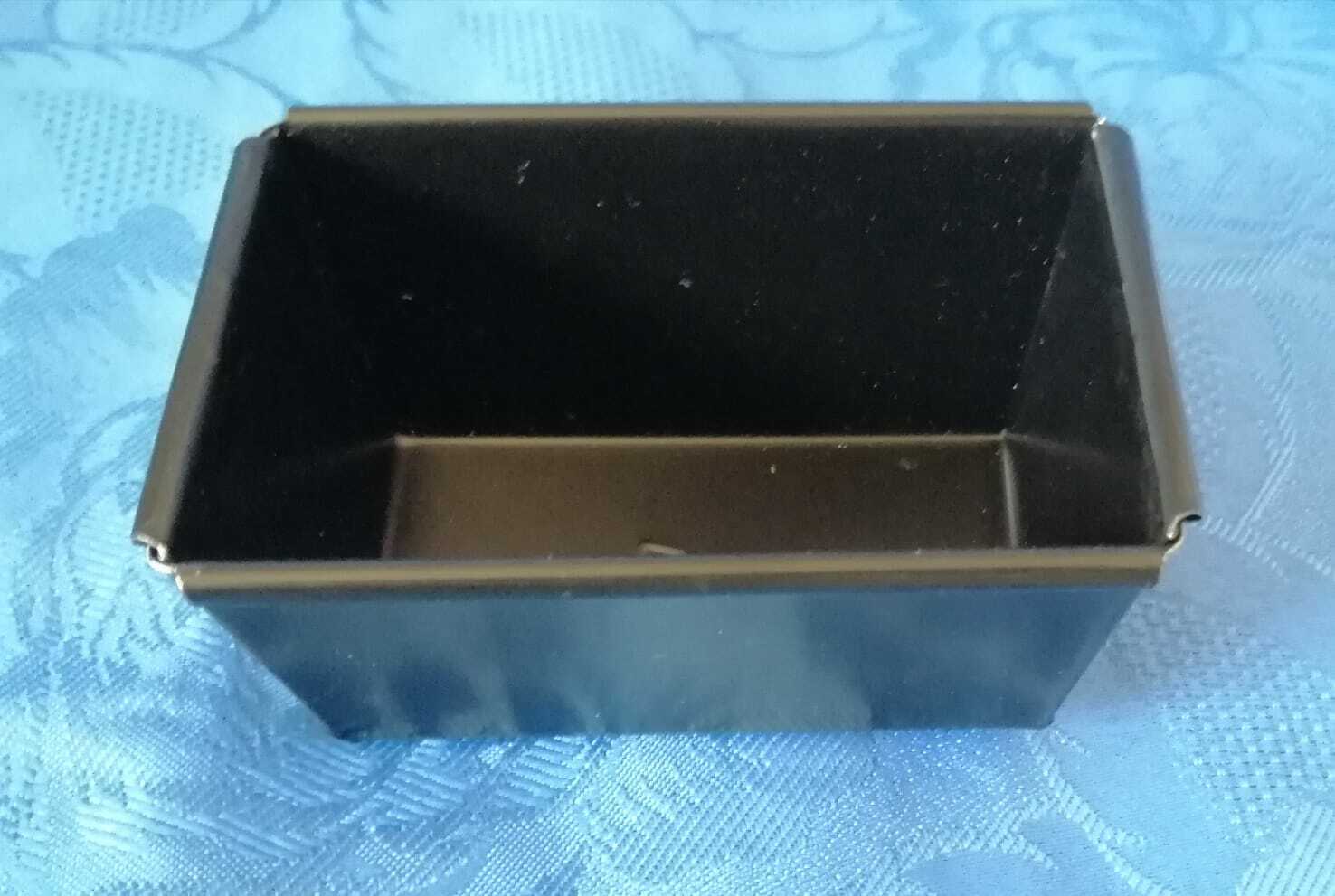 STAMPO MINI TORTA PLUMCAKE PANE PATISSE ANTIADERENTE CM.9X6 LOAF PAN NON-STICK
