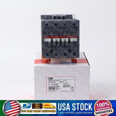 1PC New ABB A50-40-00 24V、110V 50Hz 、220-230V 50Hz  Contactor