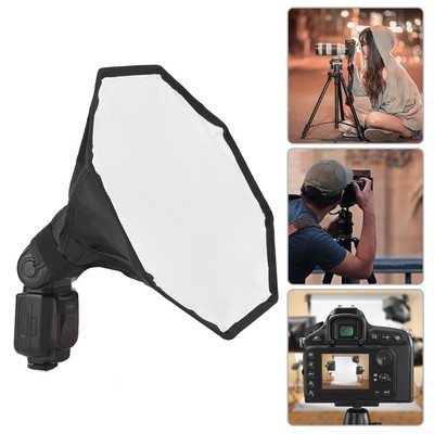 New 30cm Universal Mini Softbox Diffuser For Flash Speedlite Speedlight