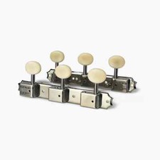 True Tune Vintage Style Strip Tuners, 3X3, Nickel