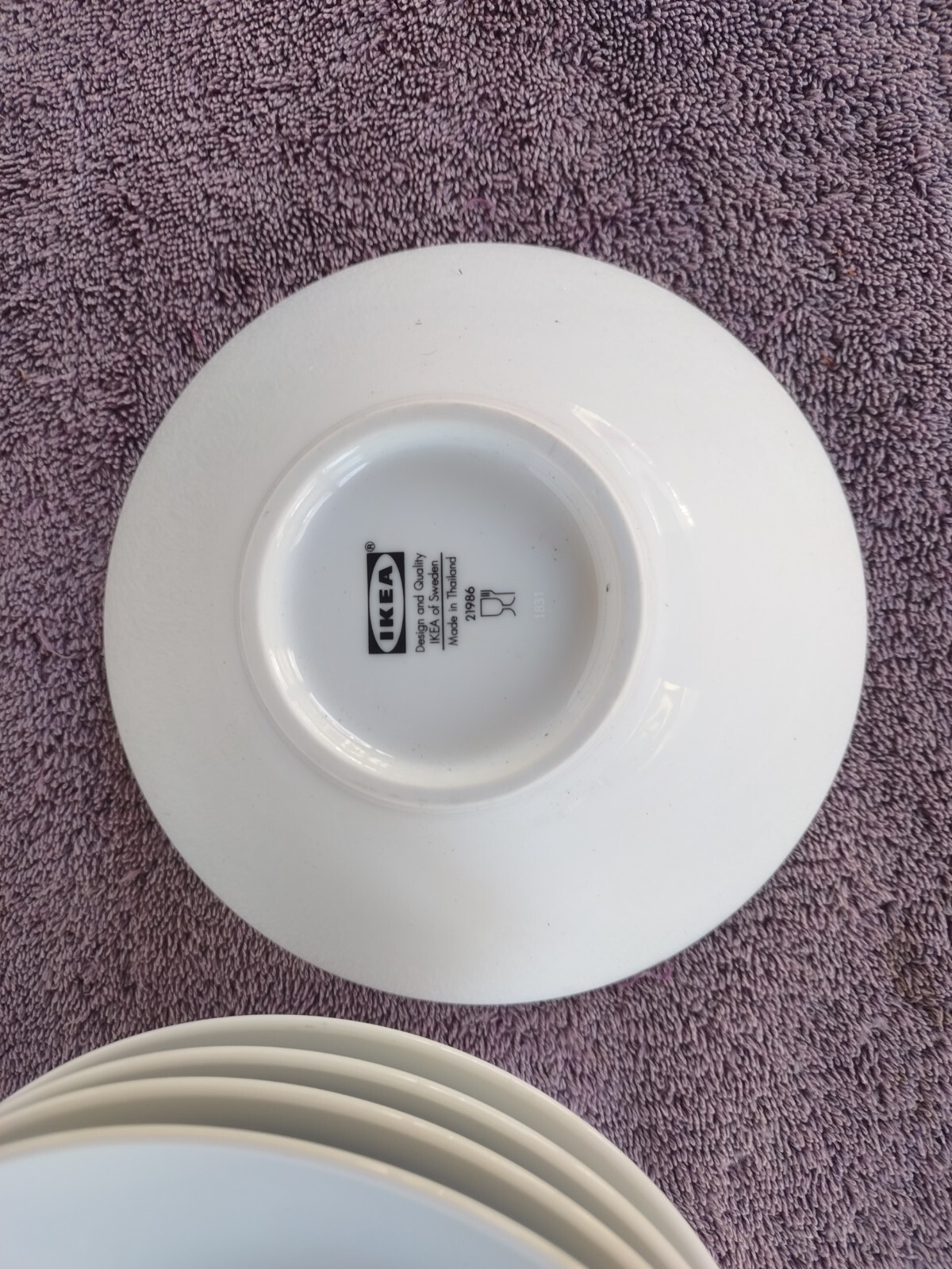 IKEA Skyn White Cereal Soup Pasta Bowls 21986 6 5/8" Set of 5 eBay