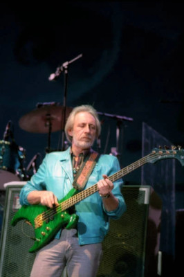 John Entwistle of The Who tritt mit Ringo Starr auf 4x6 Foto 