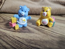 Vintage 1980's Care Bear Mini Figurines