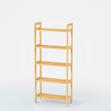 LIBRERIA LEGNO MASSELLO PINO SCAFFALE UFFICIO COLORE NOCE/ONTANO/ROVERE/NATURALE