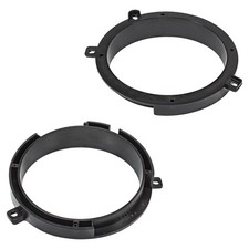 Lautsprecherringe Adapter passend für Mercedes C-Klasse W202 165mm DIN Fronttür Lautsprecherringe Adapter passend für Mercedes C-Klasse W202 165mm DIN Fronttür