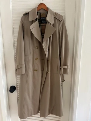 Vintage Burberry Trench Coat In Women's Coats & Jackets for sale