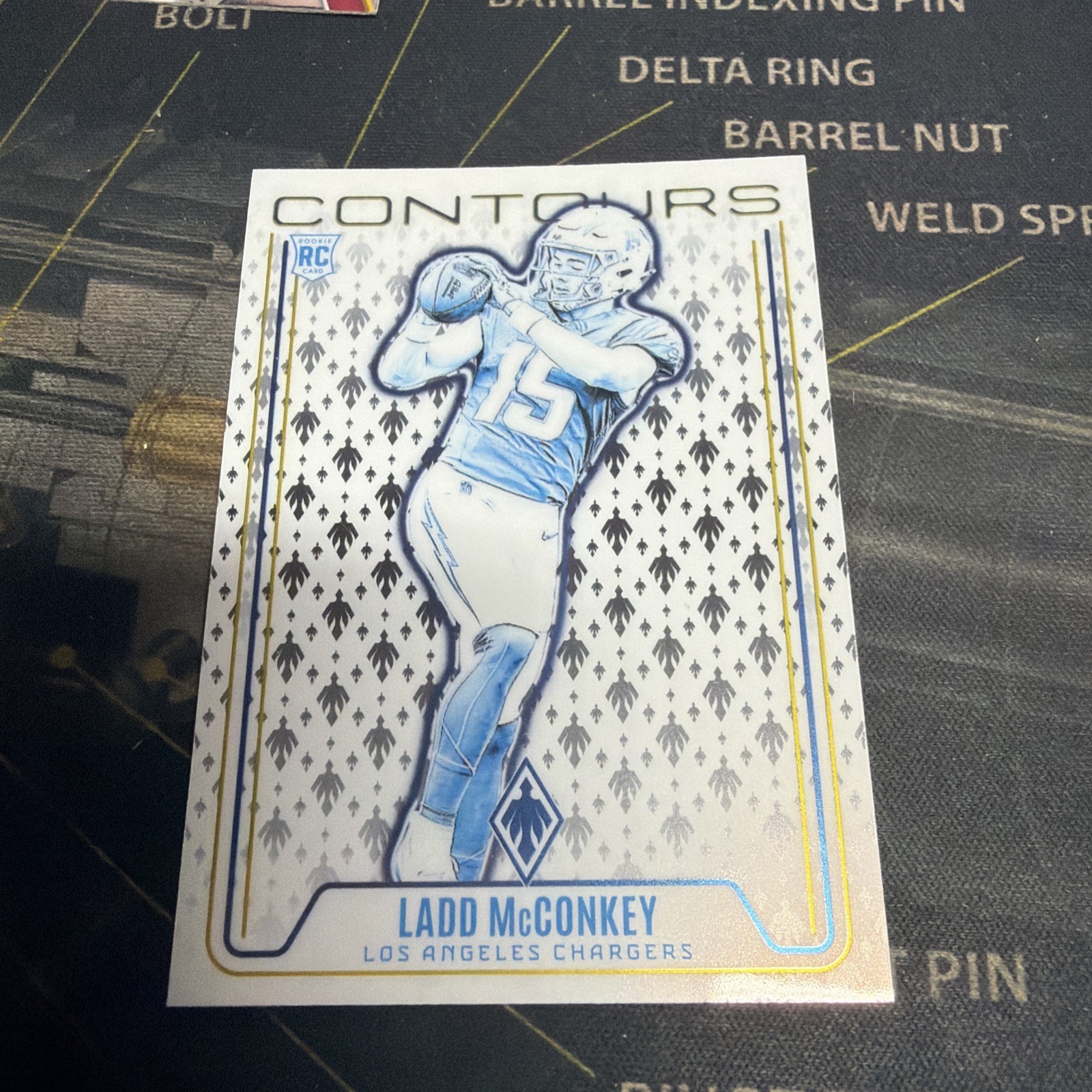 2024 Panini Phoenix #CON-LMY Ladd McConkey Contours