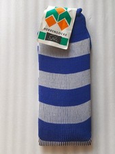 NEU - Vintage - DDR Herren Kniestr&uuml;mpfe  Gr&ouml;&szlig;e 27-28 Blau Wei&szlig; - VEB ESDA Gronau