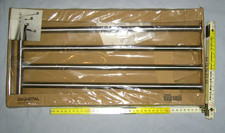 neu OVP IKEA Grundtal Handtuchhalter 4-armig schwenkbar Edelstahl matt 19x45cm