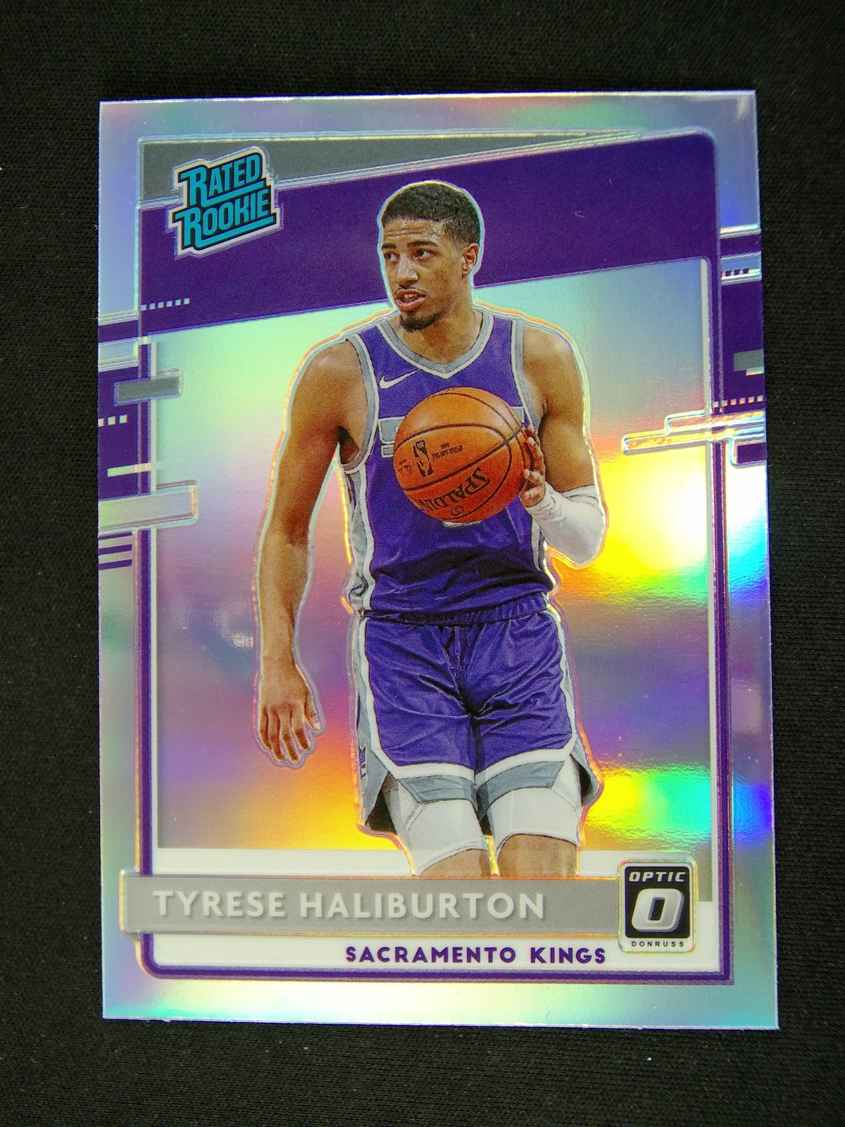 2020-21 Panini Donruss Optic Tyrese Haliburton #162 RC Rated Rookie Holo