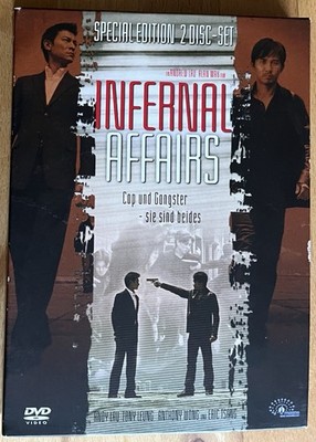 Infernal Affairs DVD Andy Lau Tony Leung Anthony Wong Pappschuber Special Edit
