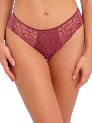 Fantasie Ana Slip Mid Rise Schlüpfer gefüttert leicht Spitze Slip 6705 Rosenholz