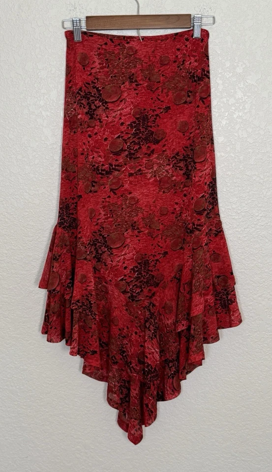 Isabel de Pedro Mr Cat Falda Tul Volantes Asimétrica De Colección Y2K Avant Garde Sexy, 4 Foto 3 de 4