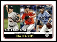 2020 Topps Big League Gerrit Cole/Justin Verlander/Charlie Morton Houston