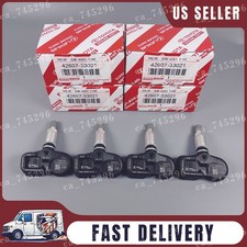 4Pcs OEM 42607-33021 PMV-107J TPMS TIRE PRESSURE MONITOR SENSOR For Toyota Lexus
