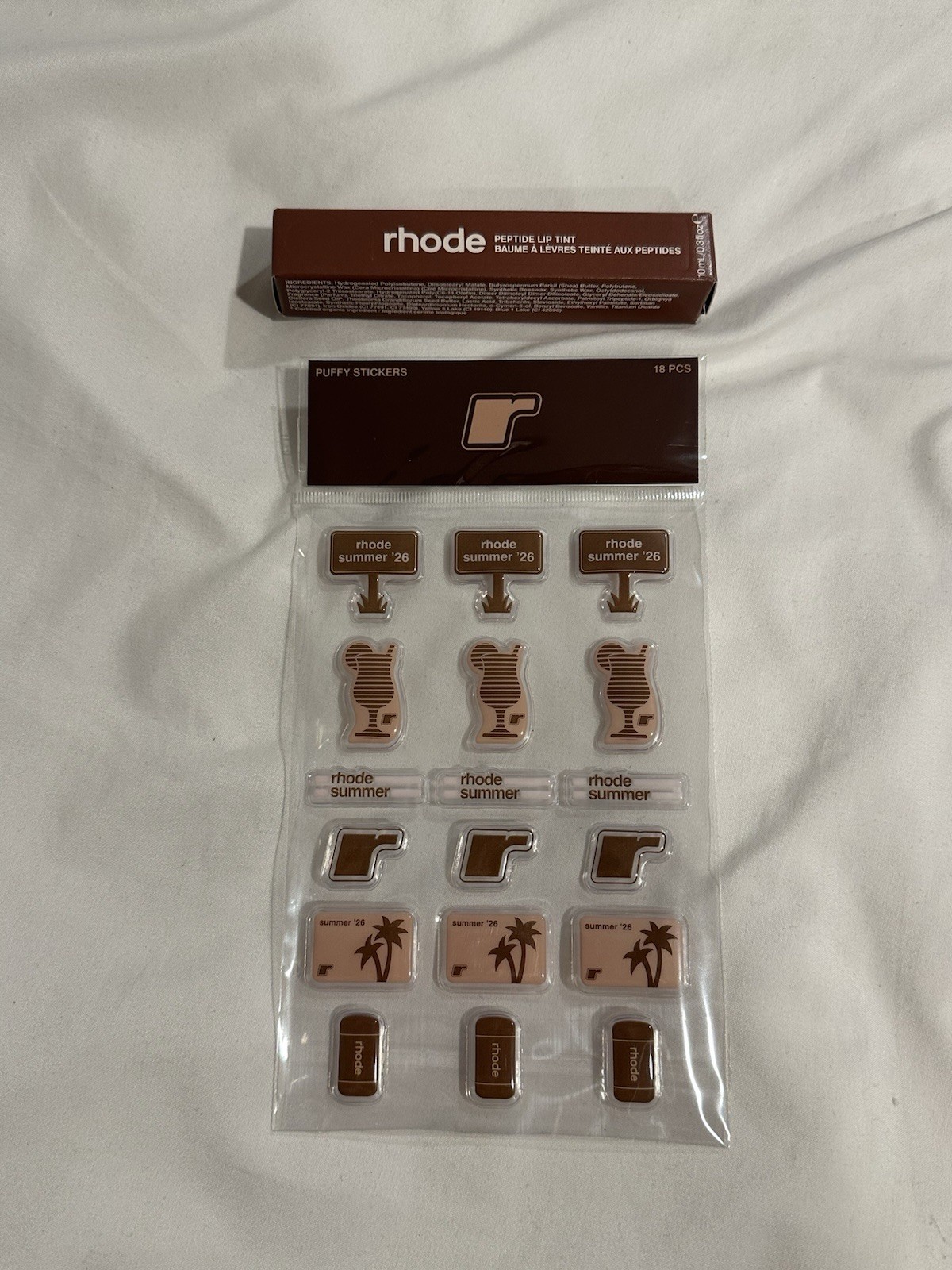 Tinte labial péptido Rhode - Mantequilla de macadamia AUTÉNTICO/SIN ABRIR